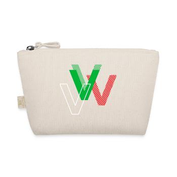 Buchstabe V - Bio-Täschchen - Natur - Vorne