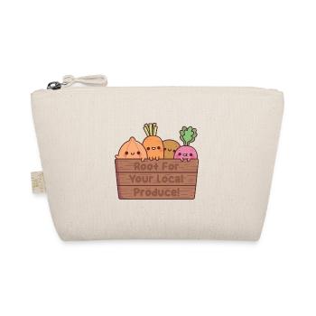 Cute Vegetables Root For Your Local Produce - Organic Pouch - nature - Front