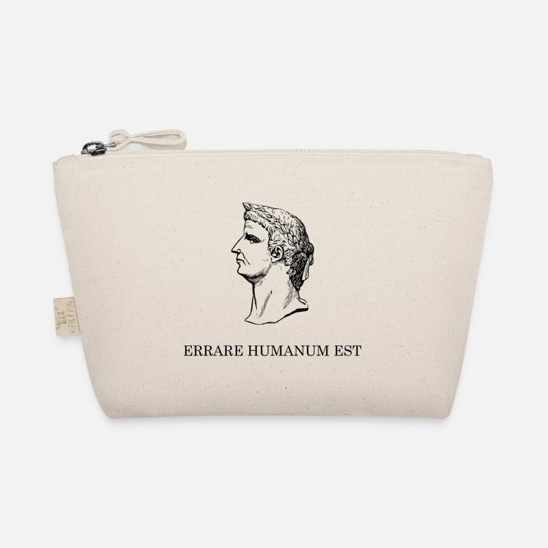 to err is human black Organic Pouch
