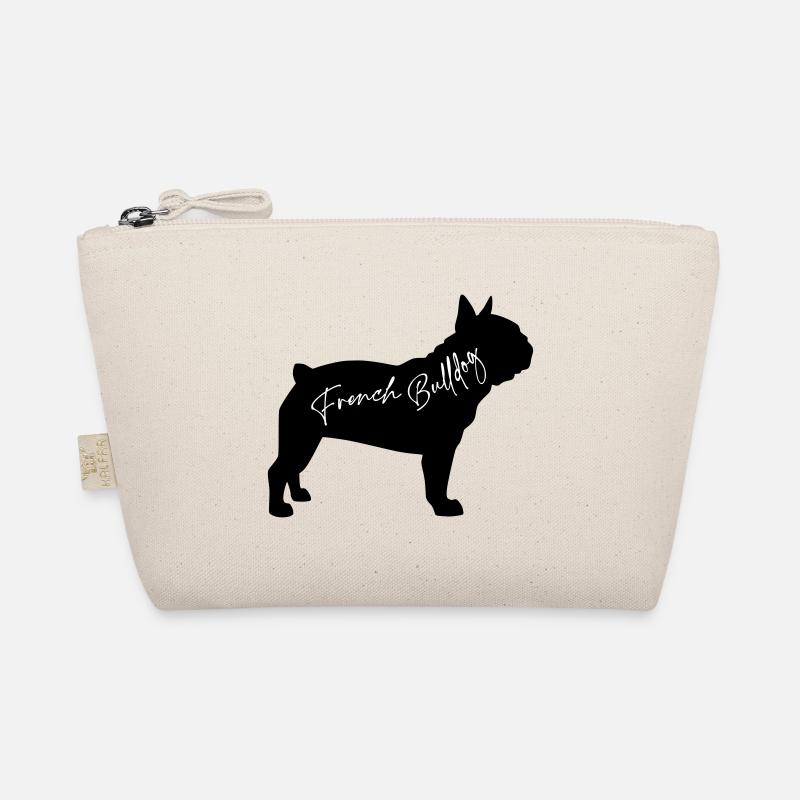 French Bulldog - Bio-Täschchen - Natur