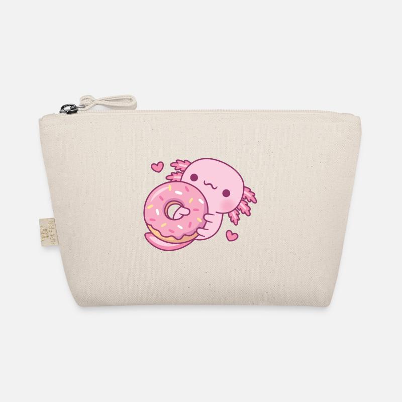 Donut mignon Axolotl Hugging Donut Trousse biologique