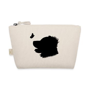 Golden Retriever mit Schmetterling - Bio-Täschchen - Natur - Vorne