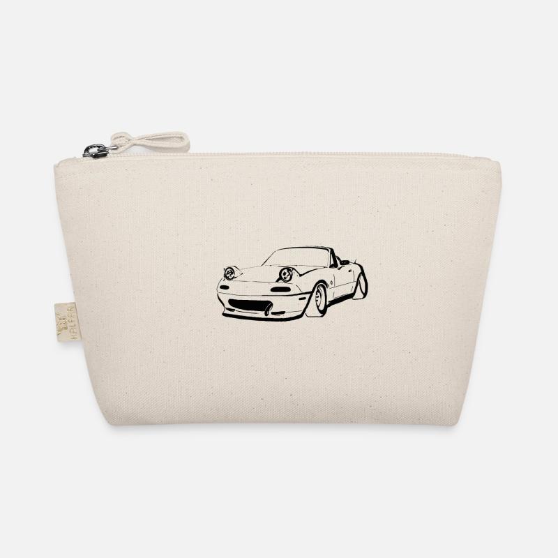 cool mx5 mk1 3d - Organic Pouch - nature