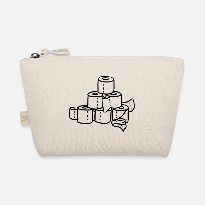 Toilette Klopapierturm WC Bio-Täschchen