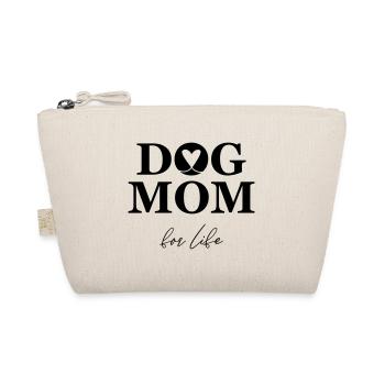 Dog Mom – for life - Organic Pouch - nature - Front