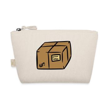 Package package paquet parcel mail postman shipment - Organic Pouch - nature - Front