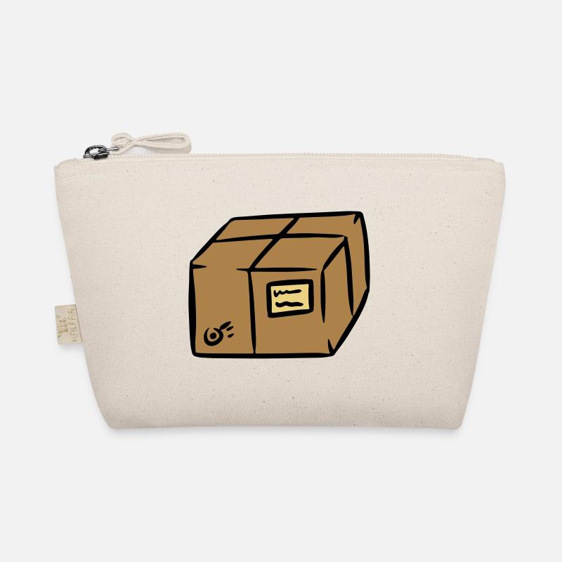 Paket package paquet Paketpost postman Sendung Bio-Täschchen