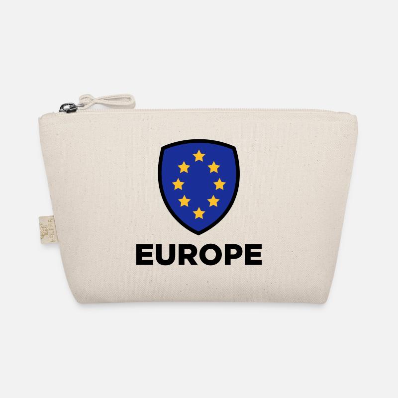 Die Unionsflagge von Europa - Bio-Täschchen - Natur