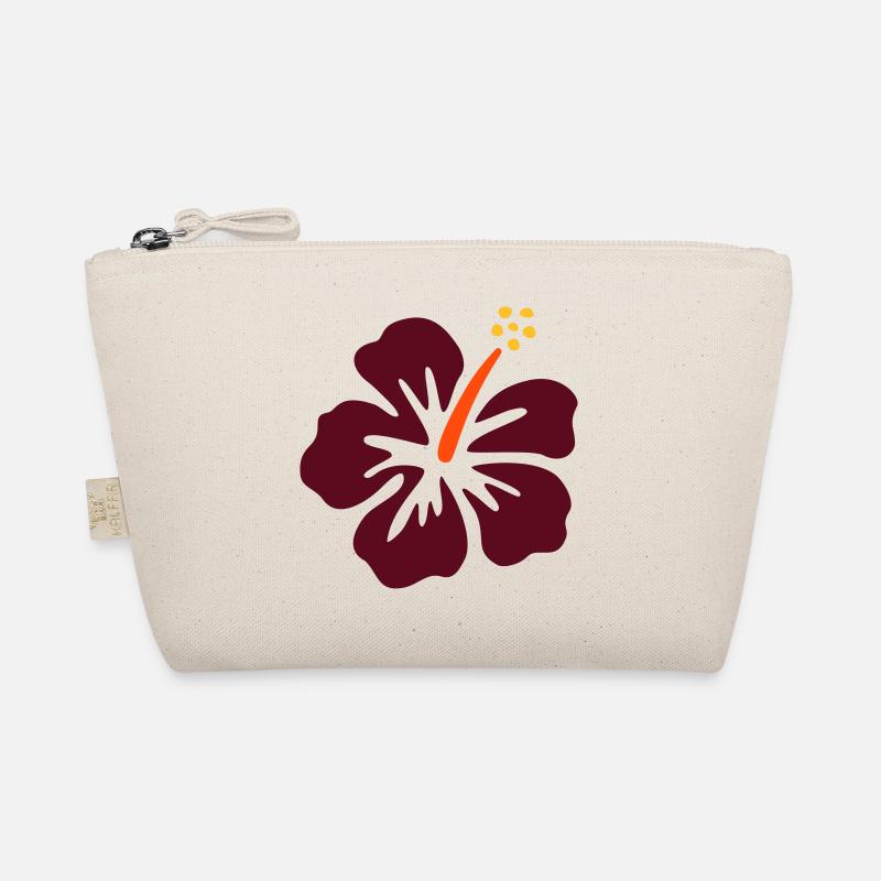 Hibiscus - Bio-Täschchen - Natur