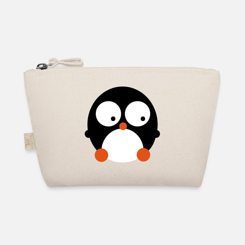sweet penguin - penguin chick Organic Pouch