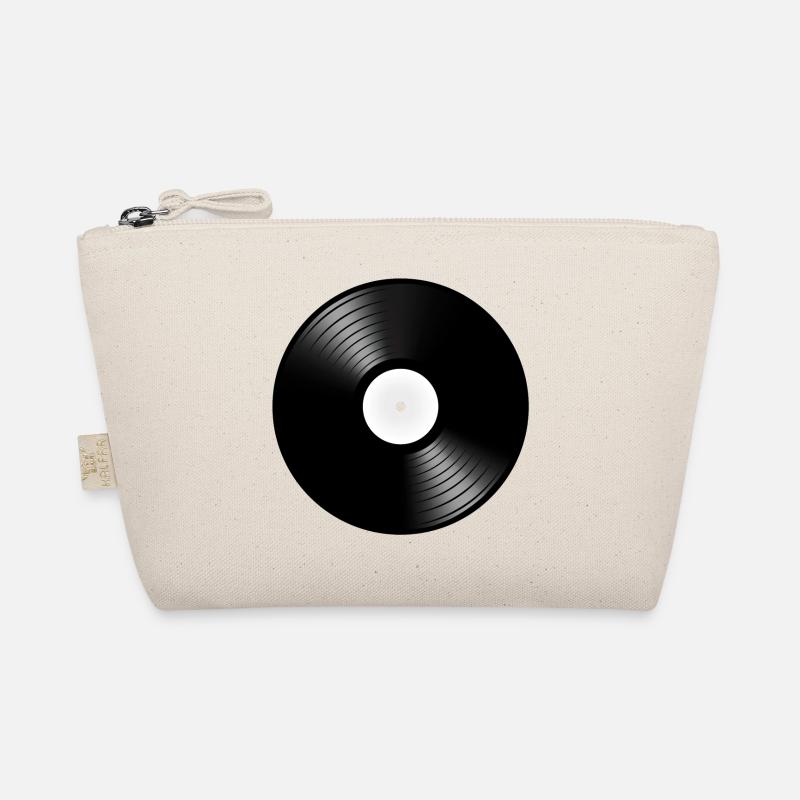 vinyl schallplatte record disc turntable DJ Bio-Täschchen