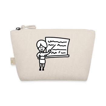 Lehrerin - Bio-Täschchen - Natur - Vorne