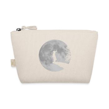 Wolfinchen hase kaninchen häschenosterhase bunny - Bio-Täschchen - Natur - Vorne