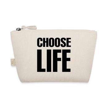Choose life - Bio-Täschchen - Natur - Vorne