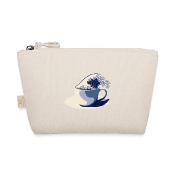 Coffee Wave - Bio-Täschchen - Natur - Vorne