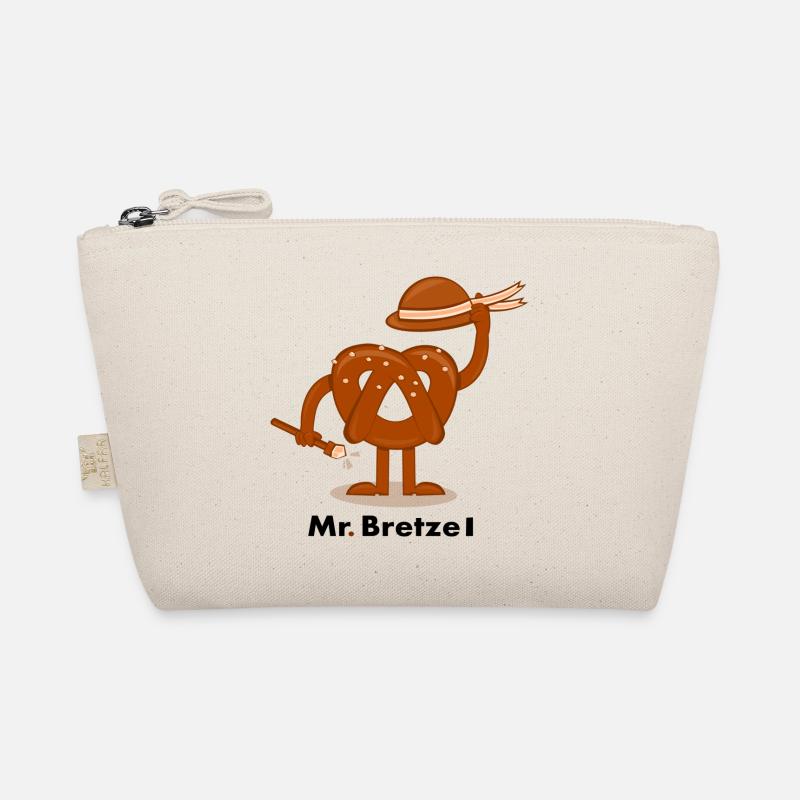 Herr Pretzel - Bio-Täschchen - Natur