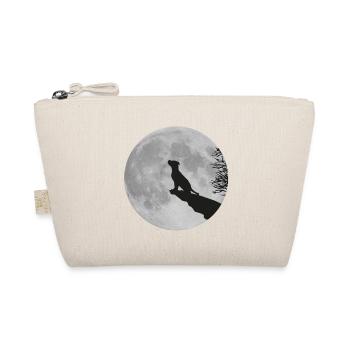Pleine lune Cliff chien chiot chiot loup-garou - Trousse biologique - nature - Devant
