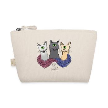 praisethecyclopscats - Bio-Täschchen - Natur - Vorne