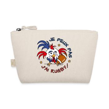 Coq Gaulois, Je Peux Pas,J'ai Rugby - Trousse biologique - nature - Devant