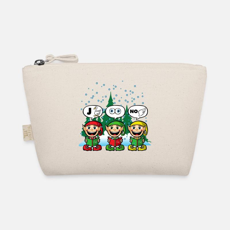 joyeux noel - Organic Pouch - nature