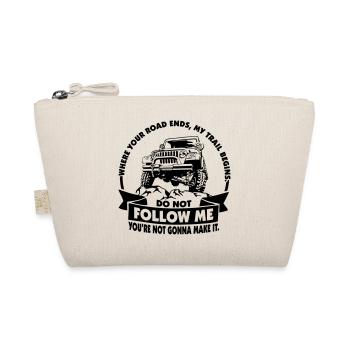 Jeep TJ - Don't follow me - Bio-Täschchen - Natur - Vorne