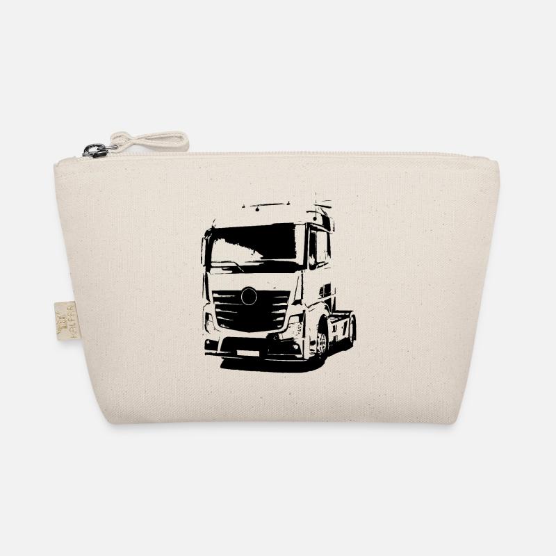 Deutscher LKW - Bio-Täschchen - Natur