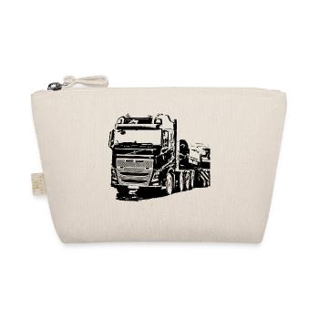 Schwedischer LKW - Bio-Täschchen - Natur - Vorne