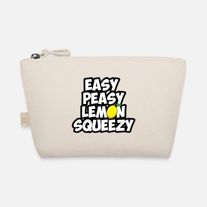 easy peasy lemon squeezy - Bio-Täschchen - Natur