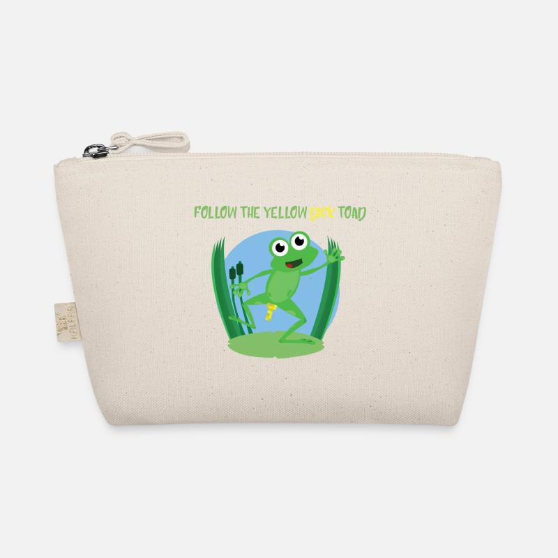Follow the yellow dick toad Organic Pouch