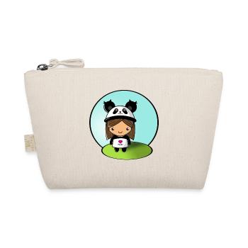 Panda fille! - Trousse biologique - nature - Devant
