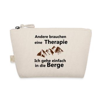 Therapie Berge - Bio-Täschchen - Natur - Vorne