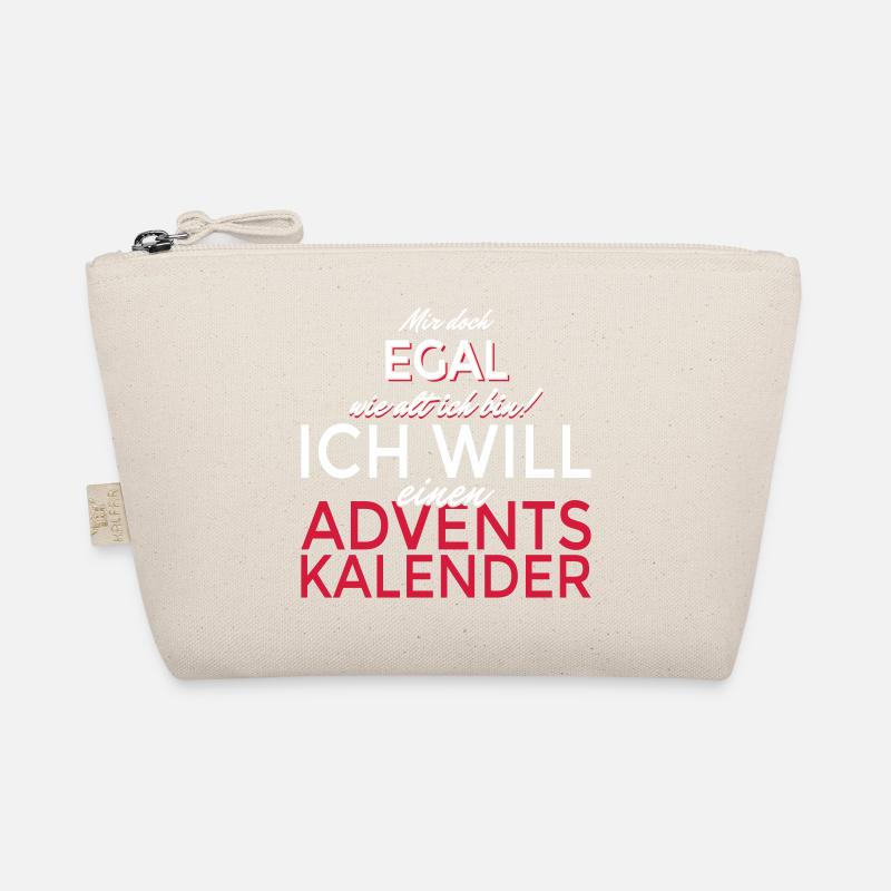 Mir egal wie alt ich bin! Will ein Adventskalender Bio-Täschchen