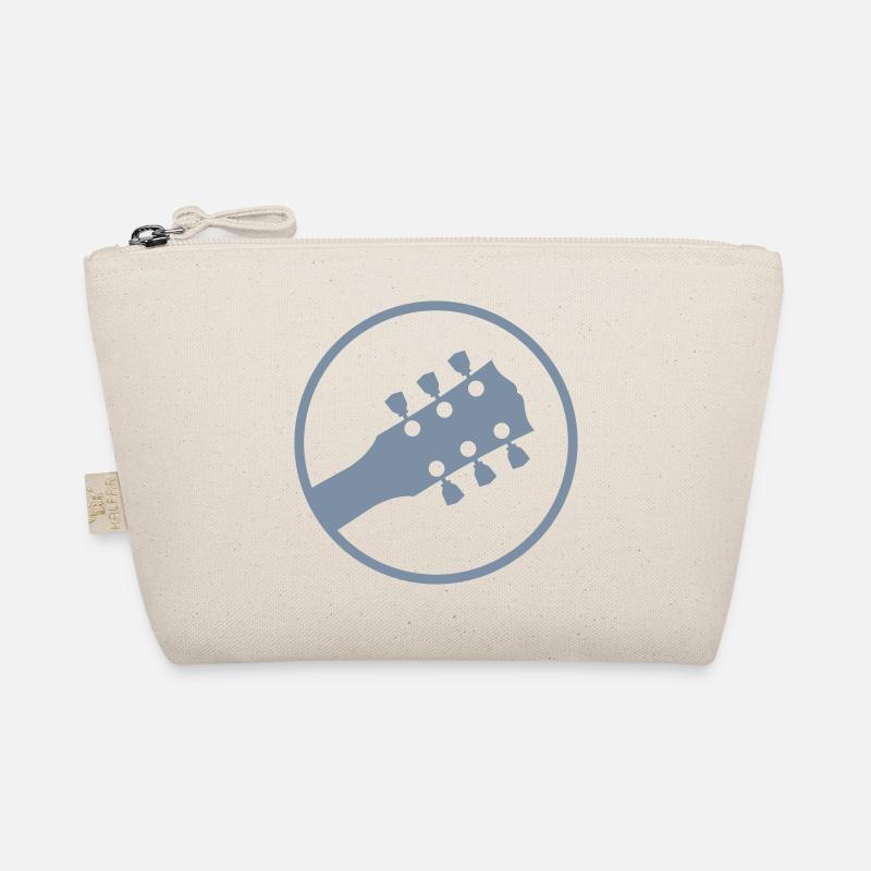 E-Gitarre - Bio-Täschchen - Natur