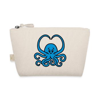 Coeur Squid - Trousse biologique - nature - Devant