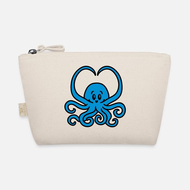 Squid heart - Organic Pouch - nature