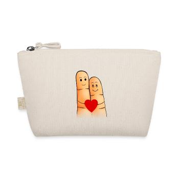 You + Me = Love - Organic Pouch - nature - Front
