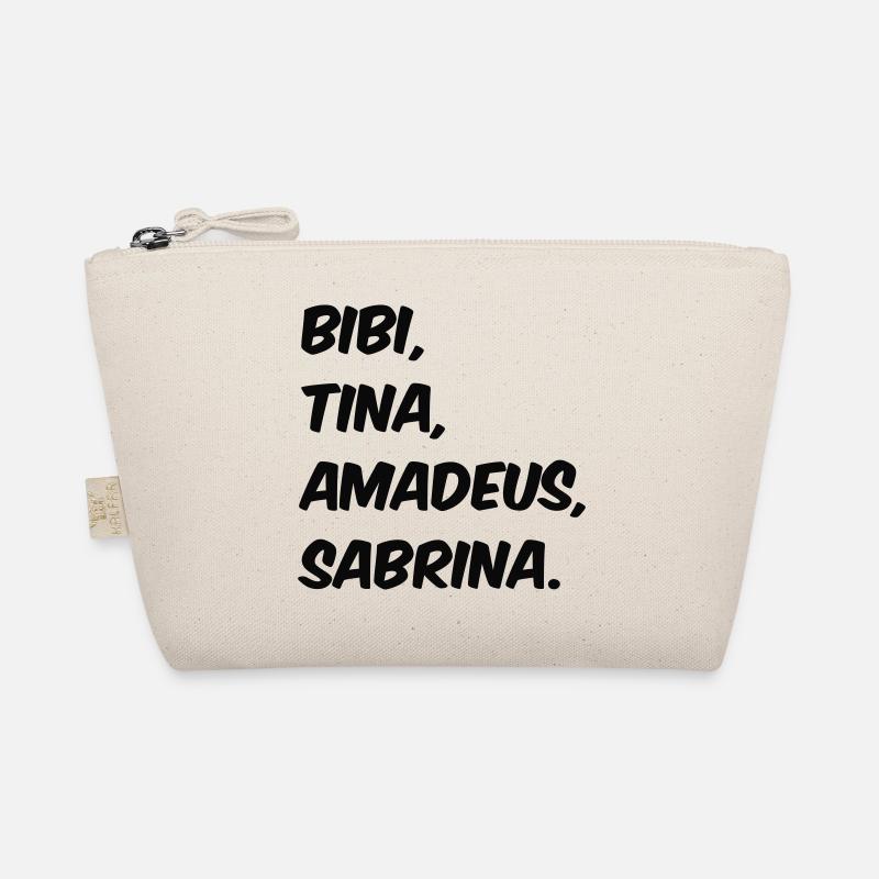 Bibi and Tina Typography Organic Pouch