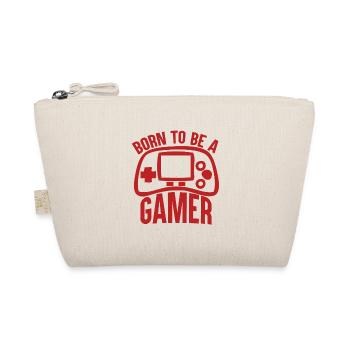 Gamer - Born to be a Gamer - Bio-Täschchen - Natur - Vorne