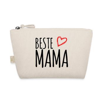 Beste Mama - Bio-Täschchen - Natur - Vorne