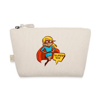 SUPER MOM - Organic Pouch - nature - Front