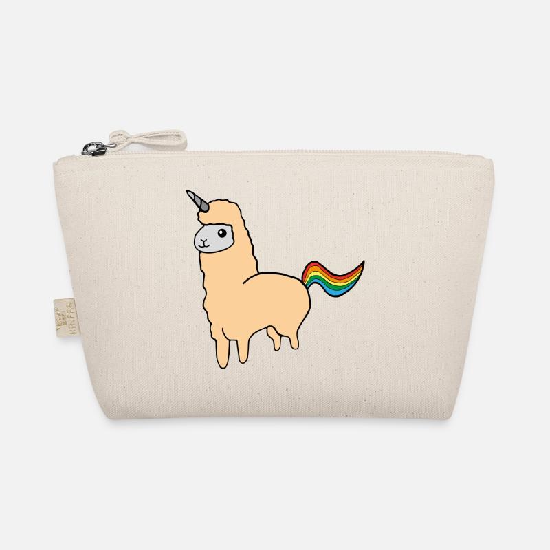 Alpaka Einhorn Bio-Täschchen