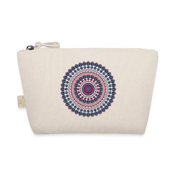 MANDALA. YOGA BUDDHA MEDITATION GESCHENK ZEN - Bio-Täschchen - Natur - Vorne