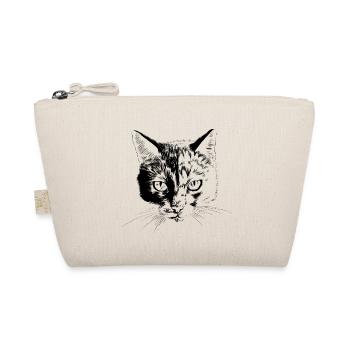 Katzen Portrait - Bio-Täschchen - Natur - Vorne