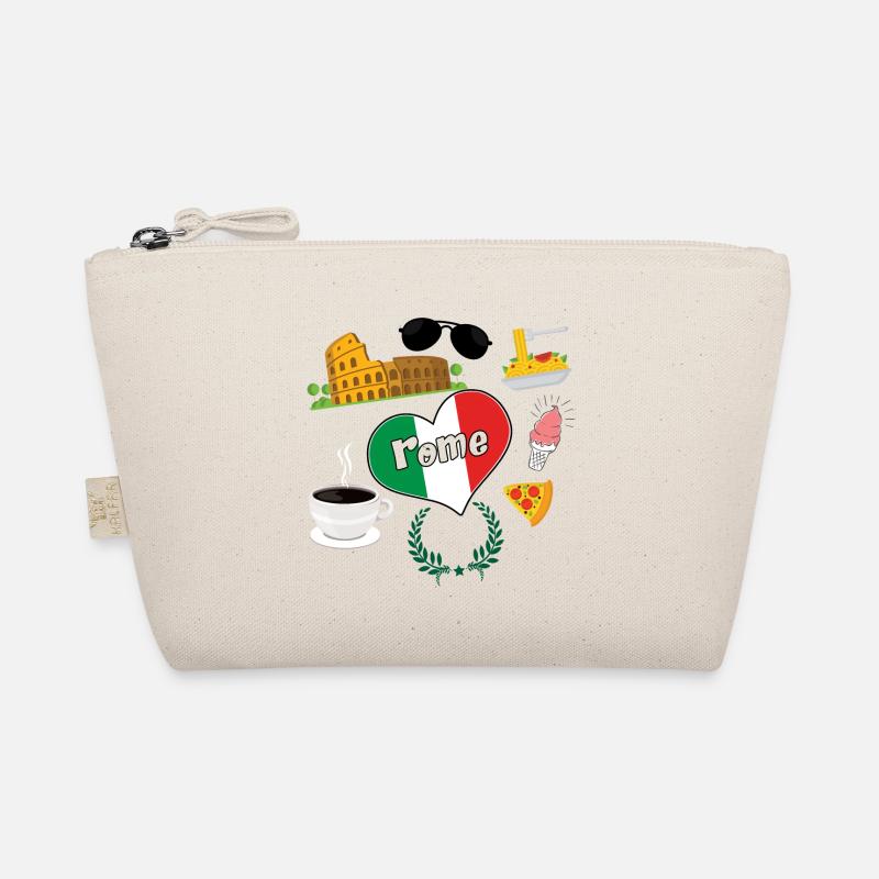 Ich liebe Rom 2 Bio-Täschchen