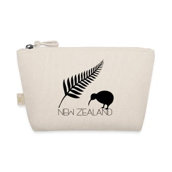 New Zealand Boating and Kiwi - Organic Pouch - nature - Front