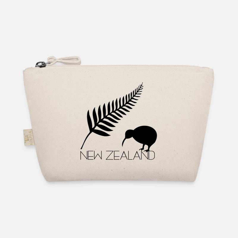 Neuseeland Bootfahren und Kiwi - Bio-Täschchen - Natur