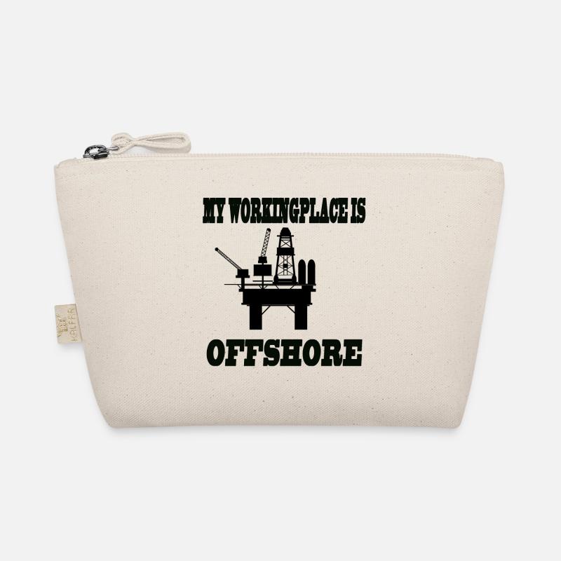MY WORKINGPLACE IS OFFSHORE Bio-Täschchen