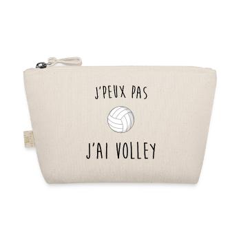 j'peux pas j'ai voley - Trousse biologique - nature - Devant