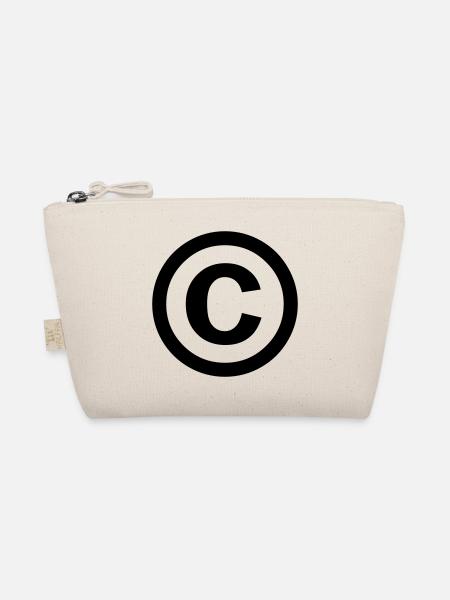 the copyright symbol - Organic Pouch - nature - Front