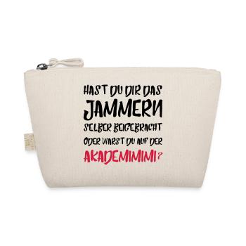 Akademimimi Spruch Geschenk Witzig - Bio-Täschchen - Natur - Vorne